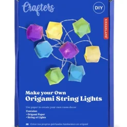 Shop All^Kikkerland Crafters DIY Origami String Lights - Little Painter Art | Exploring the Endless Possibilities of Art