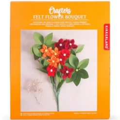 Hot^Kikkerland Crafters Felt Flower Bouquet Kit - Little Painter Art | Exploring the Endless Possibilities of Art