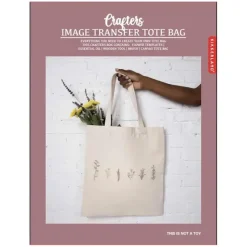 Canvas^Kikkerland Crafters Image Transfer Tote Bag - Little Painter Art | Exploring the Endless Possibilities of Art