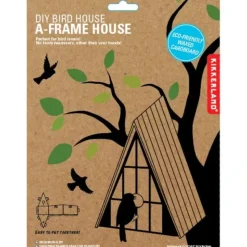 Shop All^Kikkerland DIY A-Frame Bird House - Little Painter Art | Exploring the Endless Possibilities of Art