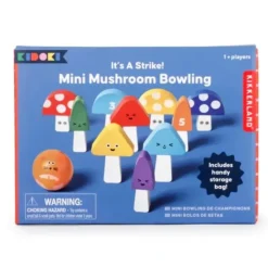 Shop All^Kikkerland Kidoki It's a Strike! Mini Mushroom Bowling Game - Little Painter Art | Exploring the Endless Possibilities of Art