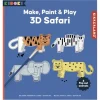 Brush^Kikkerland Kidoki Make, Paint & Play 3D Safari - Little Painter Art | Exploring the Endless Possibilities of Art
