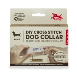 Shop All^Kikkerland Kobe DIY Cross Stitch Dog Collar, Small - Little Painter Art | Exploring the Endless Possibilities of Art