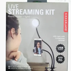 Shop All^Kikkerland Live Streaming Kit Phone Holder & Light - Little Painter Art | Exploring the Endless Possibilities of Art
