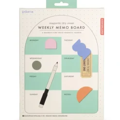 Hot^Kikkerland Magnetic Dry Erase Weekly Memo Board - Little Painter Art | Exploring the Endless Possibilities of Art