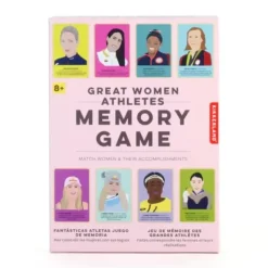 Shop All^Kikkerland Memory Game - Great Women Athletes - Little Painter Art | Exploring the Endless Possibilities of Art
