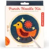 Hot^Kikkerland Mini Punch Needle Kit - Bird - Little Painter Art | Exploring the Endless Possibilities of Art