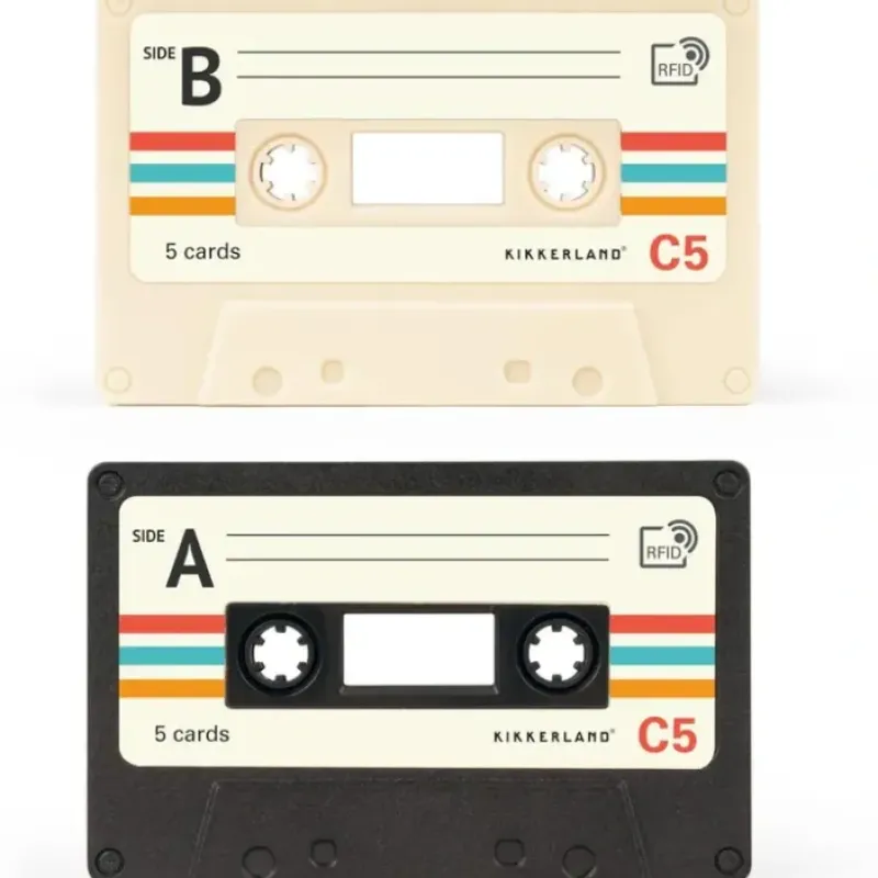 Hot^Kikkerland Pop-Up Card Holder - Cassette - Little Painter Art | Exploring the Endless Possibilities of Art