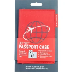 Hot^Kikkerland Red Jet Set Passport Case - Little Painter Art | Exploring the Endless Possibilities of Art