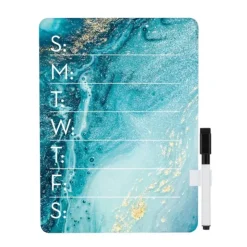 Shop All^Kikkerland Weekly Magnetic Dry-Erase Board, Agate - Little Painter Art | Exploring the Endless Possibilities of Art
