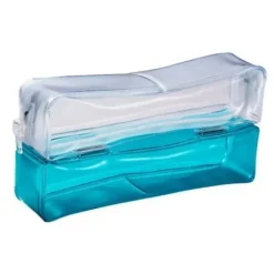 Shop All^King Jim CHEERS! Twin Pencil Case - Green & Clear - Little Painter Art | Exploring the Endless Possibilities of Art