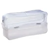 Shop All^King Jim CHEERS! Twin Pencil Case - White & Clear - Little Painter Art | Exploring the Endless Possibilities of Art