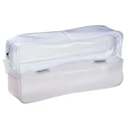 Shop All^King Jim CHEERS! Twin Pencil Case - White & Clear - Little Painter Art | Exploring the Endless Possibilities of Art