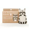 Hot^Kiriki Press DIY Embroidered Doll Kit - Raccoon, Level 3 - Little Painter Art | Exploring the Endless Possibilities of Art