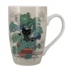 Shop All^Kiub Porcelain Mug - Cat & Monstera - Little Painter Art | Exploring the Endless Possibilities of Art