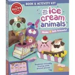 Shop All^Klutz Sew Your Own Ice Cream Animals - Little Painter Art | Exploring the Endless Possibilities of Art