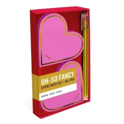 Hot^Knock Knock Hearts Sticky Note Set with Gel Pen - Little Painter Art | Exploring the Endless Possibilities of Art