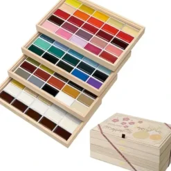 Pigment^Kuretake Gansai Tambi Watercolour Limited Edition Set - Little Painter Art | Exploring the Endless Possibilities of Art
