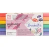 Pigment^Kuretake Zig Brushables Dual-Tip Brush Markers 6pk Vivid - Little Painter Art | Exploring the Endless Possibilities of Art