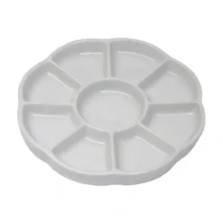 Pigment^Large Porcelain Daisy Dish - Little Painter Art | Exploring the Endless Possibilities of Art