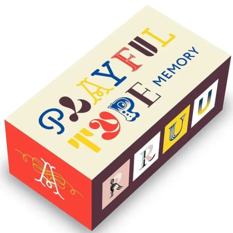 Shop All^Laurence King Memory Game - Playful Type - Little Painter Art | Exploring the Endless Possibilities of Art