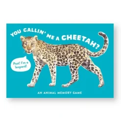 Shop All^Laurence King You Callin' Me a Cheetah? (Psst! I'm a Leopard!) Memory Game - Little Painter Art | Exploring the Endless Possibilities of Art