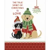 Hot^Leanin' Tree Holiday Boxed Cards 12pk Dog & Cat Love - Little Painter Art | Exploring the Endless Possibilities of Art