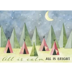 Hot^Leanin' Tree Holiday Boxed Cards 10pk All is Calm - Little Painter Art | Exploring the Endless Possibilities of Art
