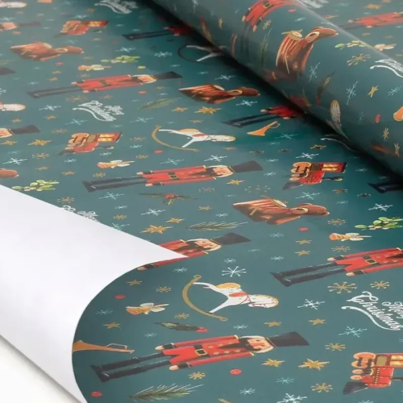 Hot^Legami Gift Wrap Roll - Christmas Nutcracker - Little Painter Art | Exploring the Endless Possibilities of Art