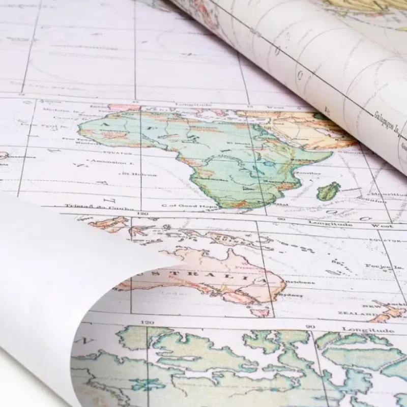 Shop All^Legami Gift Wrap Roll - Map - Little Painter Art | Exploring the Endless Possibilities of Art