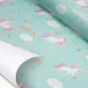 Hot^Legami Gift Wrap Roll - Unicorn, Aqua - Little Painter Art | Exploring the Endless Possibilities of Art
