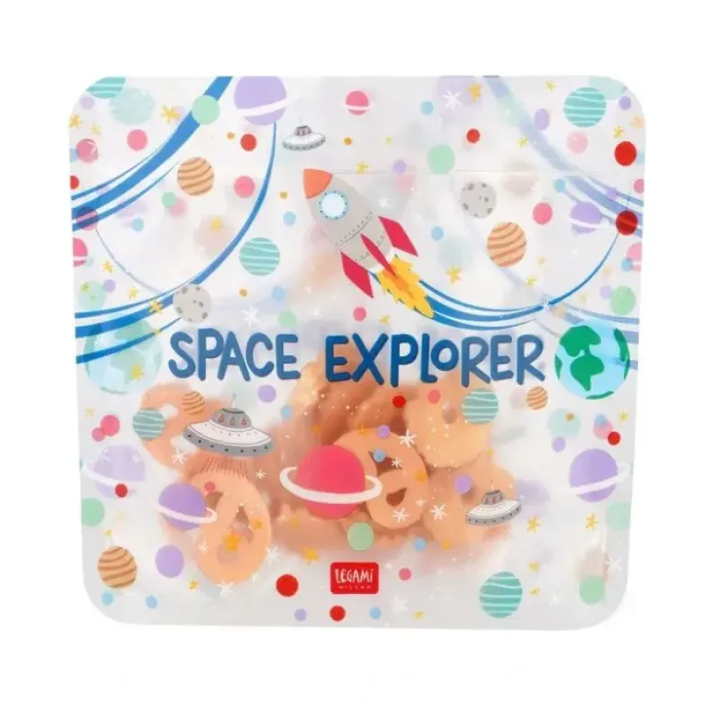 Hot^Legami Snack Bag 3pk - Space Explorer - Little Painter Art | Exploring the Endless Possibilities of Art