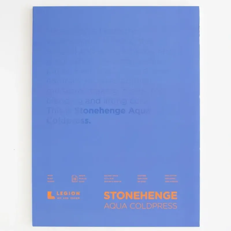 Shop All^Legion Stonehenge Aqua Coldpress 30x40cm 300gms - Little Painter Art | Exploring the Endless Possibilities of Art