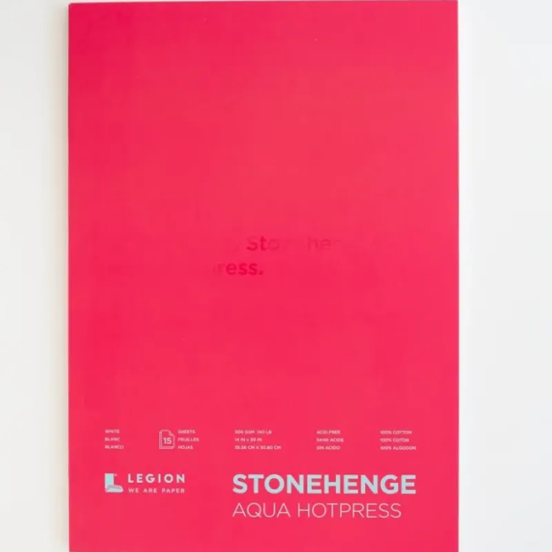Shop All^Legion Stonehenge Aqua Hotpress 35x50cm 300gms - Little Painter Art | Exploring the Endless Possibilities of Art