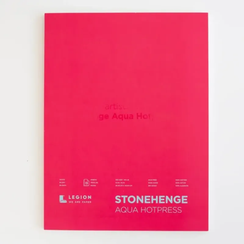 Shop All^Legion Stonehenge Aqua Hotpress 25x35cm 300gms - Little Painter Art | Exploring the Endless Possibilities of Art