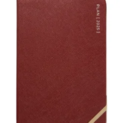 Shop All^Letts 2025 Agenda - Weekly, Serene A5, Burgundy - Little Painter Art | Exploring the Endless Possibilities of Art