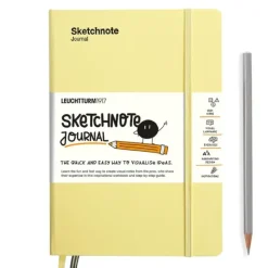 Hot^Leuchtturm1917 A5 Medium Sketchnote Journal - Vanilla - Little Painter Art | Exploring the Endless Possibilities of Art