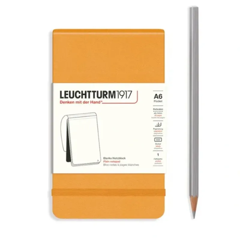 Hot^Leuchtturm1917 A6 Pocket Reporter Notepad - Blank - Little Painter Art | Exploring the Endless Possibilities of Art