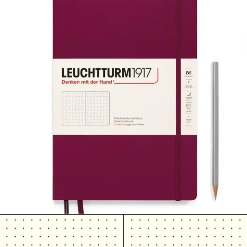 Hot^Leuchtturm1917 B5 Hardcover Composition Notebooks - Dotgrid - Little Painter Art | Exploring the Endless Possibilities of Art