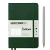 Shop All^Leuchtturm1917 B6 Outlines Dot Grid Notebook - Waldon Green - Little Painter Art | Exploring the Endless Possibilities of Art