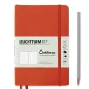Shop All^Leuchtturm1917 B6 Outlines Dot Grid Notebook - Signal Orange - Little Painter Art | Exploring the Endless Possibilities of Art