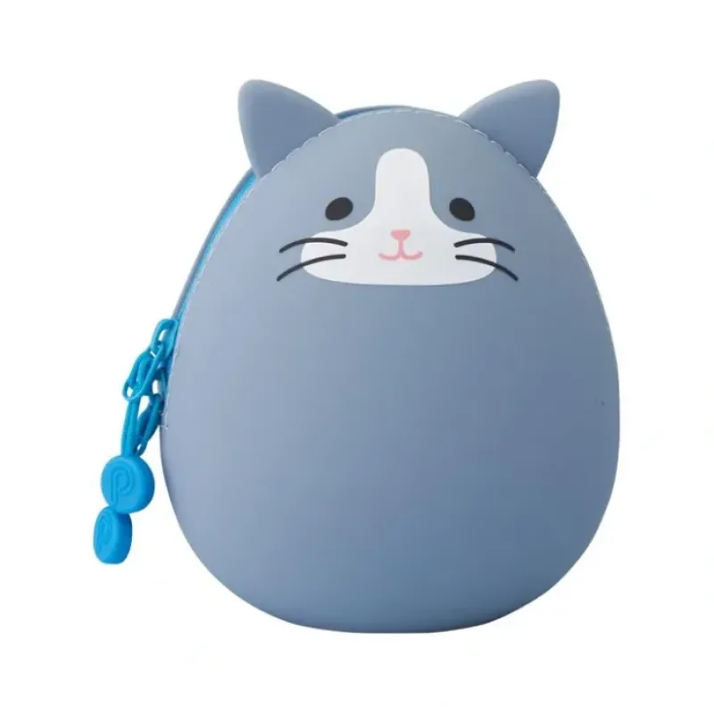 Shop All^Lihit Lab Punilabo Egg Pouch - Grey Cat - Little Painter Art | Exploring the Endless Possibilities of Art