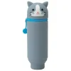Shop All^Lihit Lab Punilabo Stand Up Pen Case - Grey Cat - Little Painter Art | Exploring the Endless Possibilities of Art