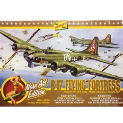 Shop All^Lindberg B-17G Flying Fortress Nose Art Edition 1/64 Model Kit - Little Painter Art | Exploring the Endless Possibilities of Art