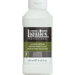 Brush^Liquitex Acrylic Fluid Medium - Glazing Medium - Little Painter Art | Exploring the Endless Possibilities of Art
