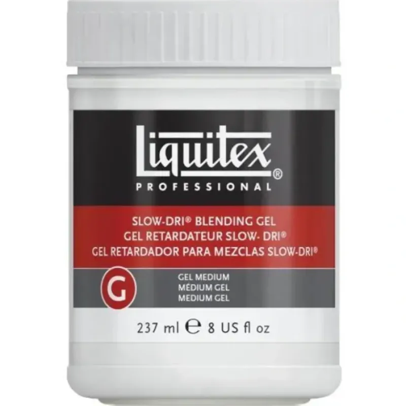 Brush^Liquitex Acrylic Gel Medium - Slow-Dri Blending Gel - Little Painter Art | Exploring the Endless Possibilities of Art