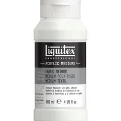 Brush^Liquitex Acrylic Mediums - Fabric Medium 118ml - Little Painter Art | Exploring the Endless Possibilities of Art