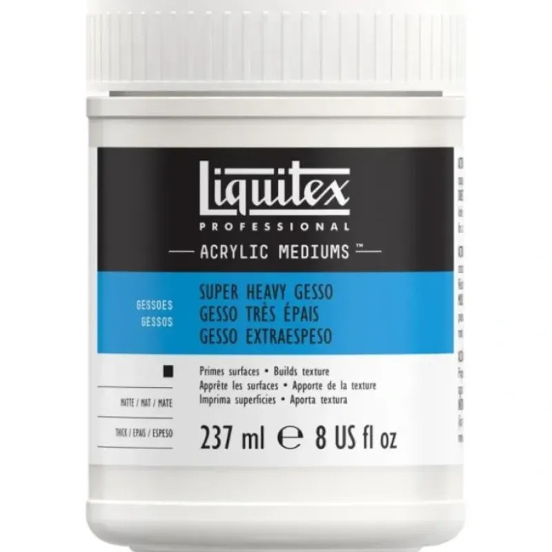 Canvas^Liquitex Acrylic Surface Preparation - Super Heavy Gesso - Little Painter Art | Exploring the Endless Possibilities of Art