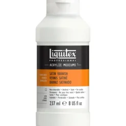 Brush^Liquitex Acrylic Varnish - Satin Varnish - Little Painter Art | Exploring the Endless Possibilities of Art