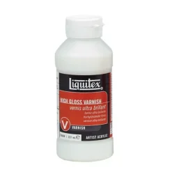 Brush^Liquitex Acrylic Varnish - High Gloss Varnish - Little Painter Art | Exploring the Endless Possibilities of Art